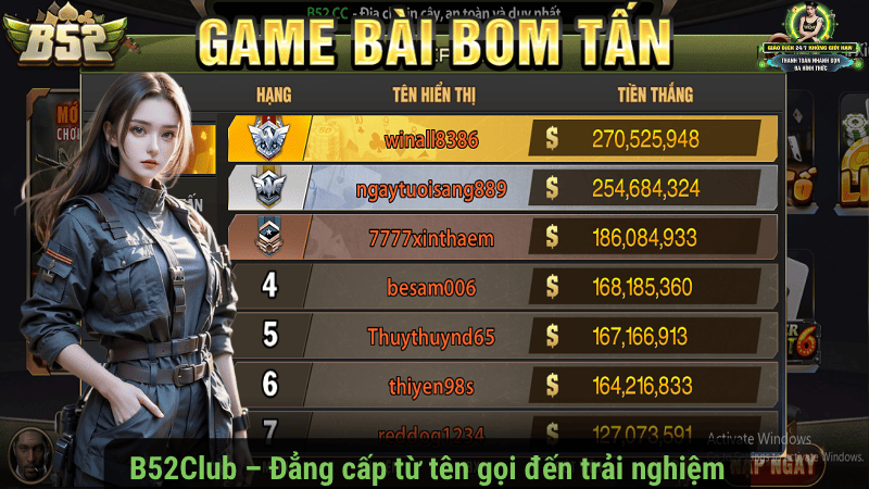 B52Club – Đẳng cấp từ tên gọi đến trải nghiệm