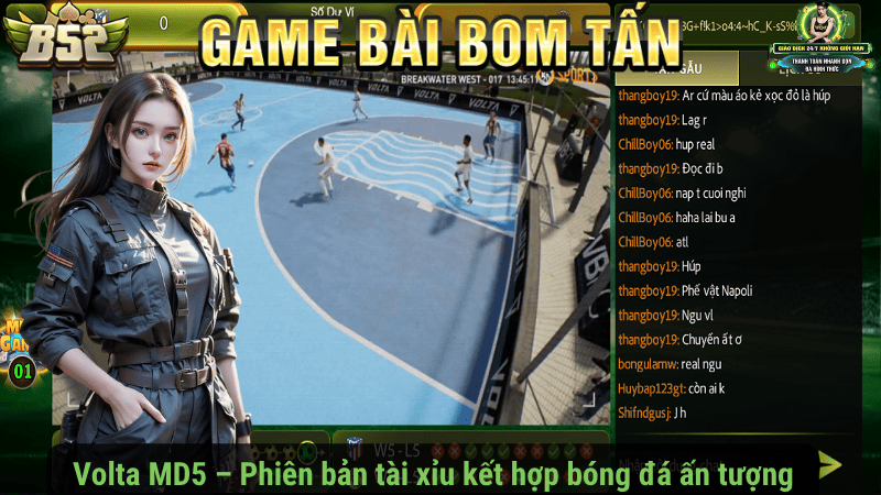 Volta MD5 – Phiên bản tài xỉu kết hợp bóng đá ấn tượng