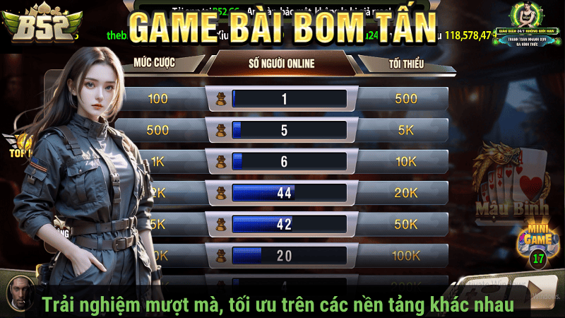 Trải nghiệm mượt mà, tối ưu trên các nền tảng khác nhau